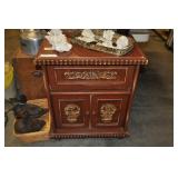 Side Cabinet, Wood 24" X 16" X 30" Side Cabinet, Wood 24" X 16" X 30"