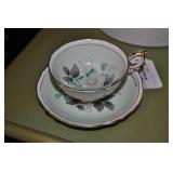 Paragon Bone China Tea Cup Set, Vtg Paragon Bone China Tea Cup Set, Vtg