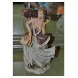 Lefton China Figurine, Elizabeth, Vintage