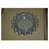 Vintage Glass Dish, Light Blue 4" Vintage Glass Dish, Light Blue 4"