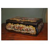 Metal Box, Vintage Floral Pattern, Holland, Metal Box, Vintage Floral Pattern, Holland,