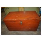 Blanket Chest, Brass Hardware, Hand Cut Dovetail.