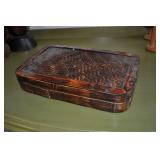 Bamboo Mahogany Chest, 10.5x6.5x2" Bamboo Mahogany Chest, 10.5x6.5x2"