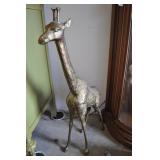 Brass Giraffe 33" Brass Giraffe 33"