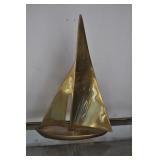 Brass Sailboat, 13.25" Brass Sailboat, 13.25"