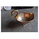 Brass Swan, 8" Brass Swan, 8"