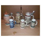 Avon Steins and mugs tribute to the wild west,