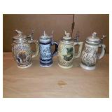 Avon wildlife steins. Avon wildlife steins.