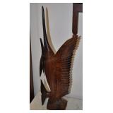 Carved Swordfish 21x6" Carved Swordfish 21x6"