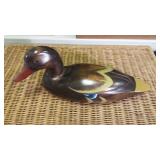 Duck Decoy, Carved Wood, 15".