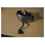 Hand Crank Juicer, Vintage Hand Crank Juicer, Vintage