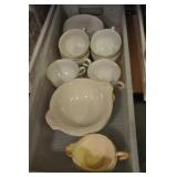 Dishware, Assorted Cups & Saucers