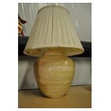 Ceramic Lamp, Vintage 22" High