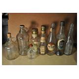 Vintage Sauce And Condiment Bottles