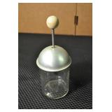 Glass Canister Kitchen Mixer, Vintage, 1 Cup Glass Canister Kitchen Mixer, Vintage, 1 Cup