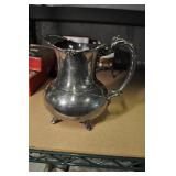 Ascot Silver Plated Water Pitcher Sheffield Design