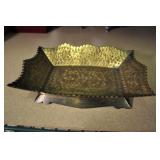 Solid Brass Dresser Tray, 9" X 6 3/4" Solid Brass Dresser Tray, 9" X 6 3/4"