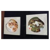 2 Cat Plaques, Nib, 9"