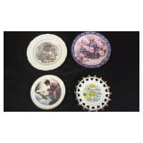4 display plates, 4 display plates,