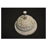 Service Bell, Painted Brass Service Bell, Painted Brass