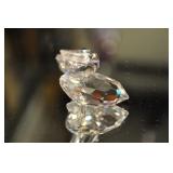 Crystal Cat 2 1/4", Marked With A Dove Crystal Cat 2 1/4", Marked With A Dove
