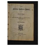 Prayer Book, Der Keine Gebets-sdjak C1906 Prayer Book, Der Keine Gebets-sdjak C1906