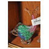 Glass Art Fish Paperweight, 6 3/4" Glass Art Fish Paperweight, 6 3/4"