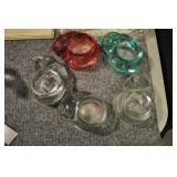 Glass Cat Tea Lights Glass Cat Tea Lights
