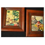 Original Framed Watercolor By Margo Alexander, Original Framed Watercolor By Margo Alexander,