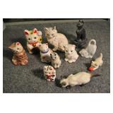 Cat Figurines 5 1/2" Cat Figurines 5 1/2"