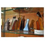 Stained Glass Nativity Set, Tallest Is 8" Stained Glass Nativity Set, Tallest Is 8"
