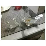 Glass Bird Tea Lights Glass Bird Tea Lights