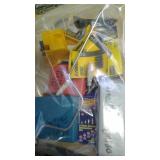 Assorted bits, driver sockets, sharpeners, mini