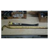 Pry Bar And Crow Bar Set - Yellow