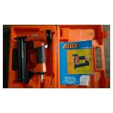 Airy 18 Guage brass finish nailer with case