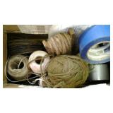 Assrtd- tape, fence wire, rope, twine