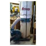 Grizzly model g1029z dust collector with hoses &