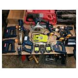 Ryobi 15 Piece Set + 3 Li-on Batteries,  2 Finish