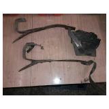 antique logging tree climbing spikes