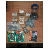 large assortment of screws 3/4 inch to 3 and 1/2