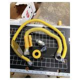 Flexible gas line connectors, 3/4 & 1".