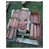 Eucalyptus wood flooring, approx 120 pieces.