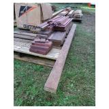 Purple heart wood assorted lengths and widths.