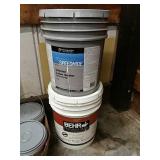 2 buckets of paint.