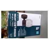 Outdoor L E D Lantern, New in box
