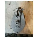 Steel rigging  block.