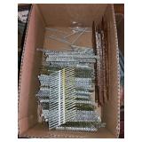 Plastic collated nails.in box.