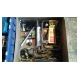 Miscellaneous lot- glue roller, ball hitch, other