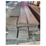 9 Eucalyptus planks, 1-1/4x8, 10-11