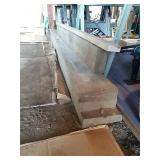 4 wood beams, 2-3/4x10", 3-12